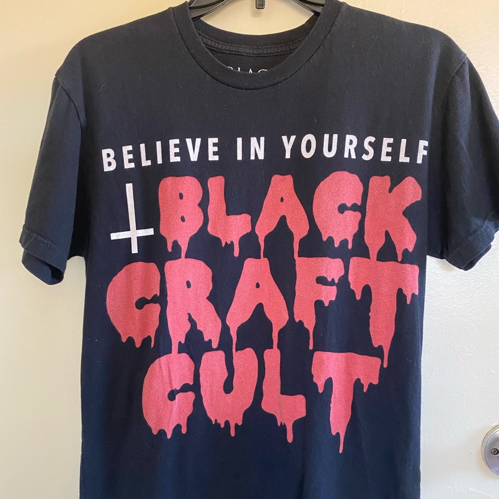 Limited black craft cult tee